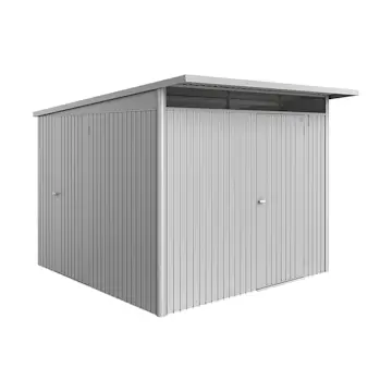 Redskapsbod Biohort Avantgarde Eco A7 Metallic Silver Standarddörr