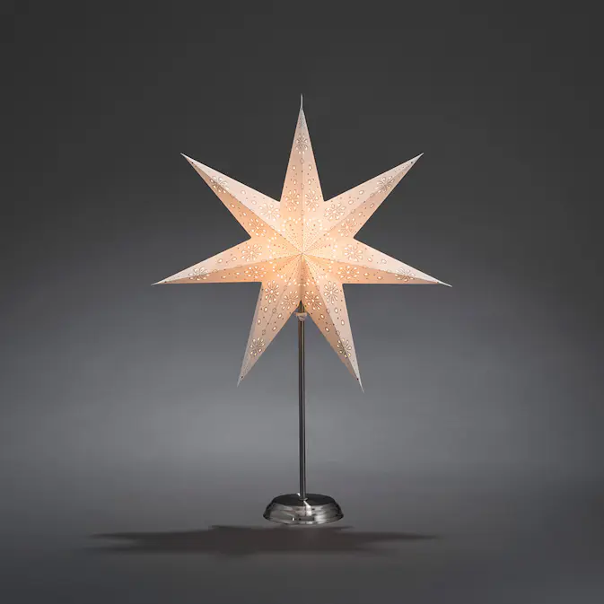 Adventsstjärna Gnosjö Konstsmide Fot 52 cm