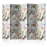 Rumsavdelare Skärmvägg Arkiio Tropical Geometry II 225x172 cm