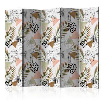 Rumsavdelare Skärmvägg Arkiio Tropical Geometry II 225x172 cm