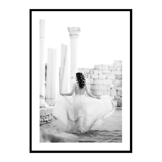 Poster Gallerix White Dress