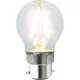 LED-lampa Star Trading Filament B22 G45 Klar 1,5W
