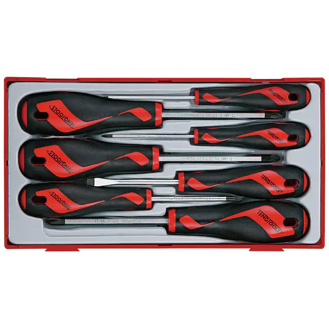 Skruvmejselsats 7 delar Teng Tools TT917N
