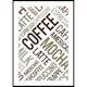 Poster Gallerix Coffee Typography