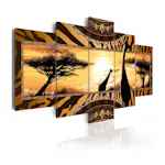 Tavla Arkiio African Giraffes