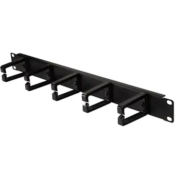 Serverskåp Tillbehör LogiLink Kabelhanteringspanel 19" med 5 Roterbara Fästen 1U Svart