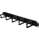 Serverskåp Tillbehör LogiLink Kabelhanteringspanel 19" med 5 Roterbara Fästen 1U Svart