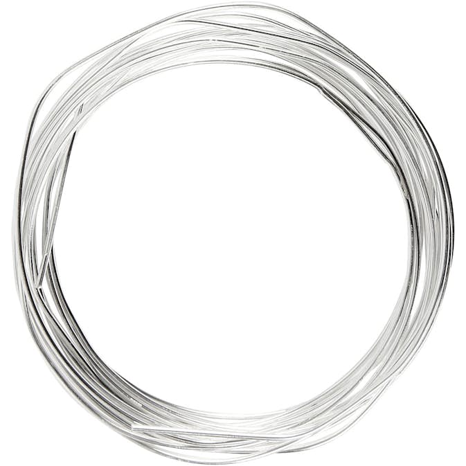 Metalltråd Creativ Company Försilvrad 3 m