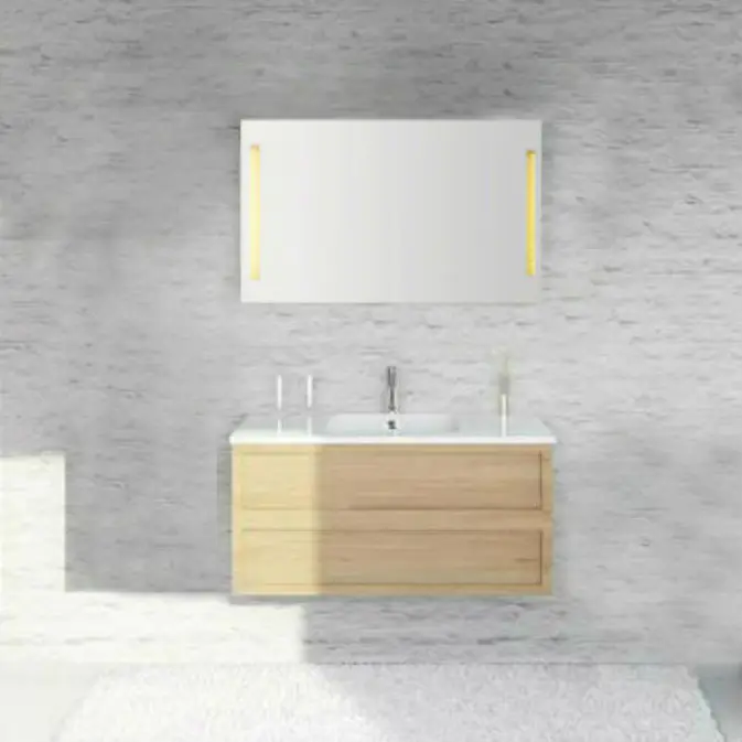 Möbelpaket Noro Seaside Ekfanér Ram inkl. Effect Spegel