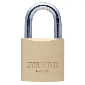Hänglås Millers Mässing H 701/20