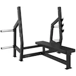 Träningsbänk Gymstick Bench Press Pro20.0 Med Skivstångsställning