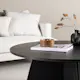 Soffbord Venture Home Bootcut Svart Runt Vardagsrumsbord