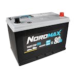 Startbatteri Nordmax EFB (Start-stopp) 80Ah 780A