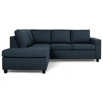 3-sitssoffa Basic Home Crazy L-formad Schäslong 227 cm