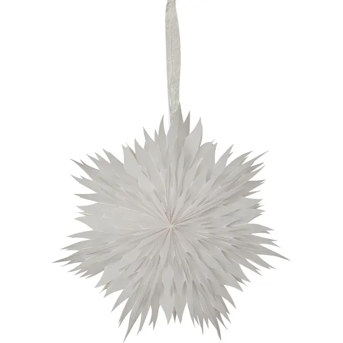 Pappersstjärna Star Trading DIS 45 Vit Julstjärna för Fönster