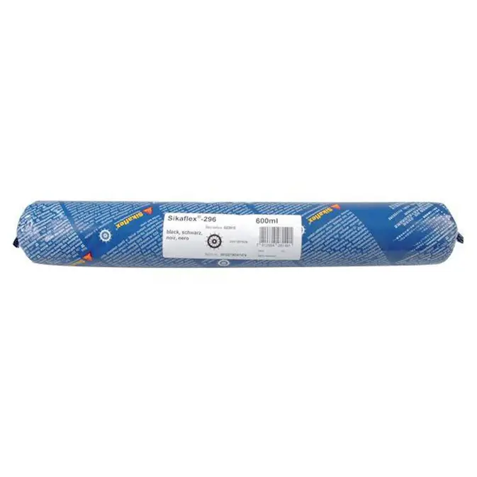 Fönsterlim Sikaflex 296 svart, tub 600 ml