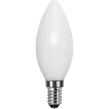 LED-Lampa Star Trading E14 C35 Opal 150 RA90 Kronljus Reservlampa