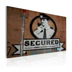 Tavla Arkiio Secured Banksy 60x40