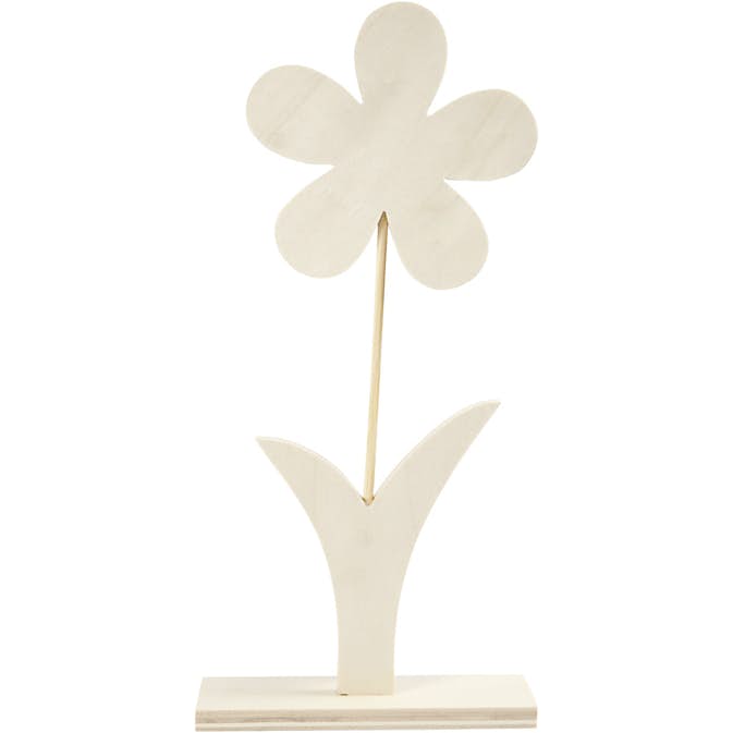 Blomma Creativ Company Trä på Fot 1 st