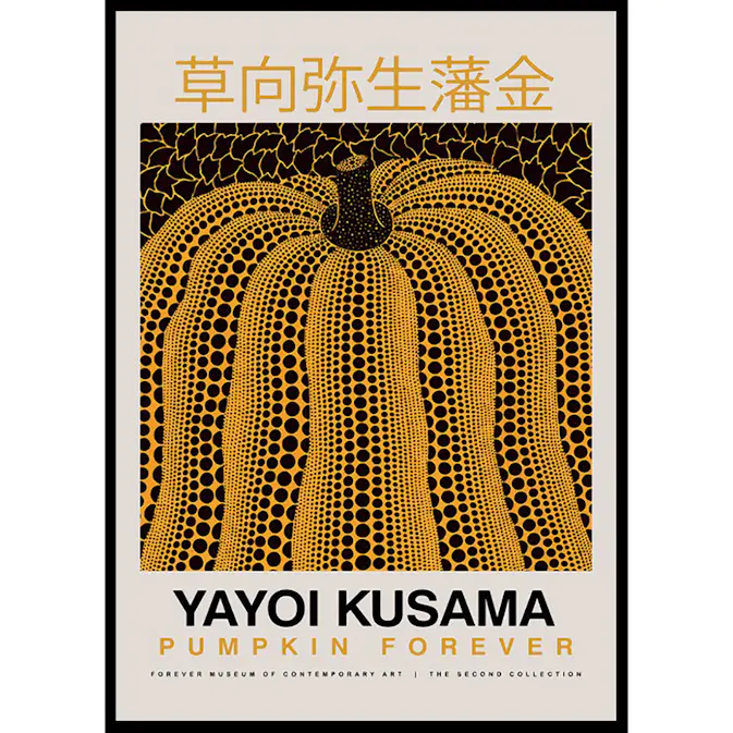 Poster Gallerix Pumpkin Forever Yayoi Kusama