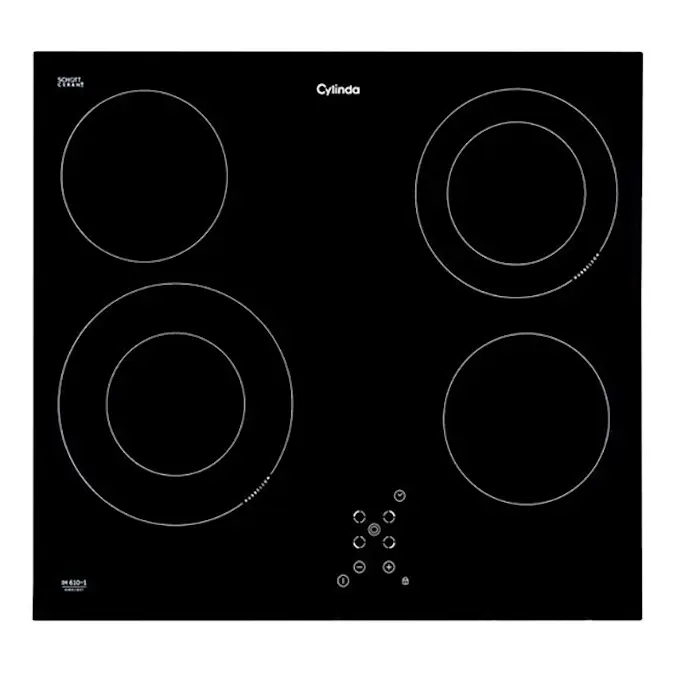 Glaskeramikhäll Cylinda IH 610-1