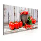 Tavla Arkiio Red Vegetables Wood