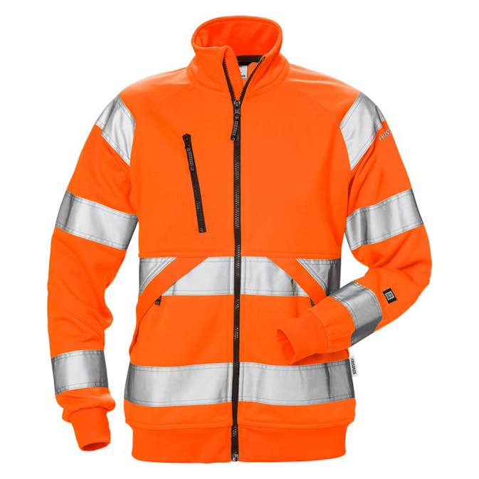 Sweatshirtjacka Fristads Varsel 7427 SHV Klass 3 Dam