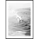 Poster Gallerix California Surfers On Waves B&W