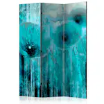 Rumsavdelare Skärmvägg Arkiio Turquoise Madness 135x172 cm