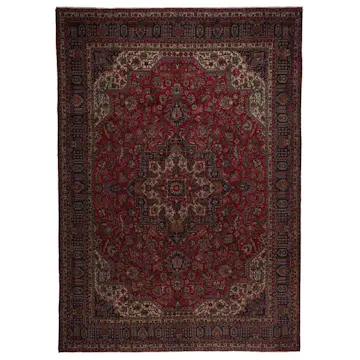 Persisk Matta Arkiio Tabriz Patina 245x351
