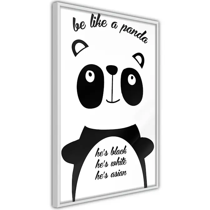 Poster Artgeist Affisch Be Like a Panda