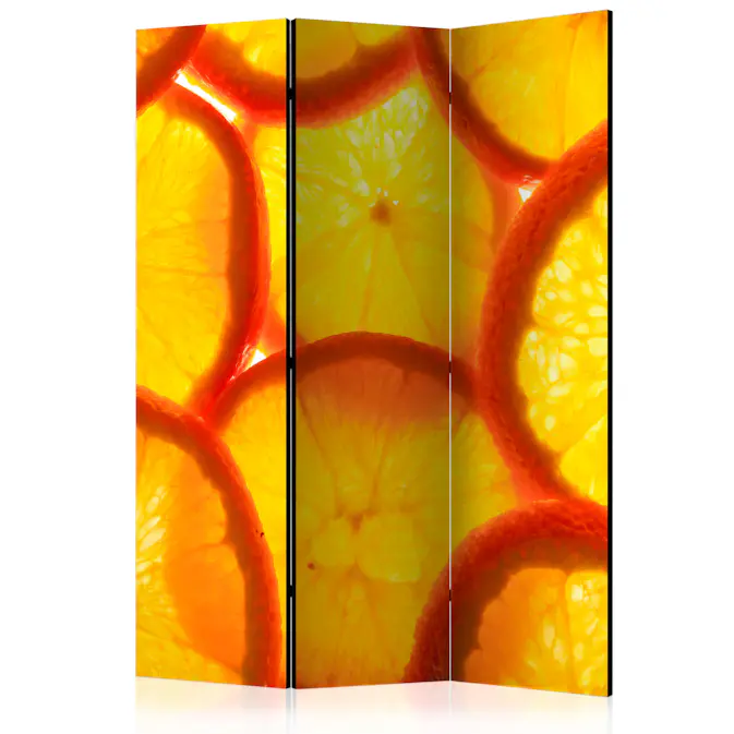 Rumsavdelare Skärmvägg Arkiio Orange Slices 135x172 cm