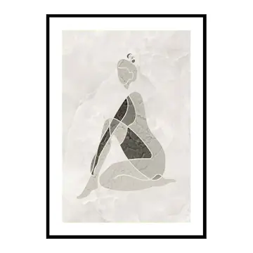 Poster Gallerix Marble Figure No1