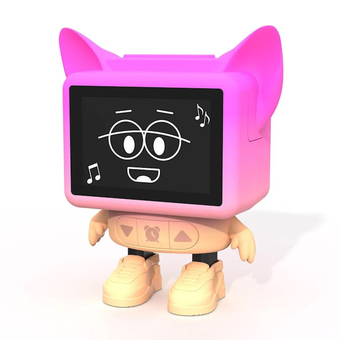 Väckarklocka MOBILITY ON BOARD Dancing Clock med Bluetooth och Vitt Brus