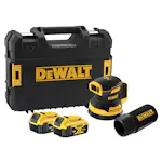 Excenterslip Dewalt DCW210P2 18V med Batteri och Laddare