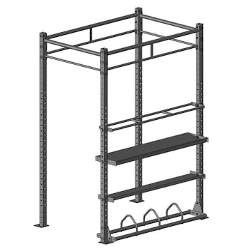 Bollhylla Master Fitness 178 cm Rig