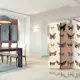 Rumsavdelare Skärmvägg Arkiio Retro Style: Butterflies 135x172 cm