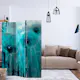 Rumsavdelare Skärmvägg Arkiio Turquoise Madness 135x172 cm