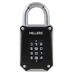 Kombinationshänglås Millers 4606 Mä Sv