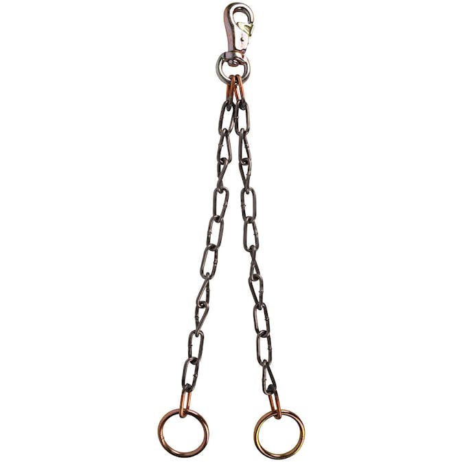 Krubbände Willab Kätting med Karbinhake