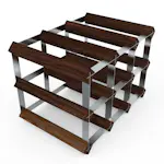 Vinställ RTA Global 9 Flaskor 3x2