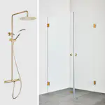 Duschpaket Hafa Duschhörn Infinity med Takduschset Fine