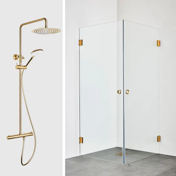 Duschpaket Hafa Duschhörn Infinity med Takduschset Fine