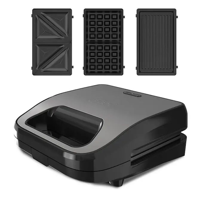 Smörgåsgrill Black+Decker Sandwich Waffle