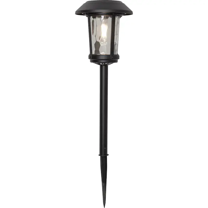 Solcells-pollare Star Trading Florian 15 Lumen Aluminum Twilight