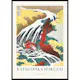 Poster Gallerix Yoshitsune Falls By Katsushika Hokusai