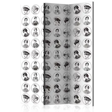 Rumsavdelare Skärmvägg Arkiio 20s&30s 135x172 cm