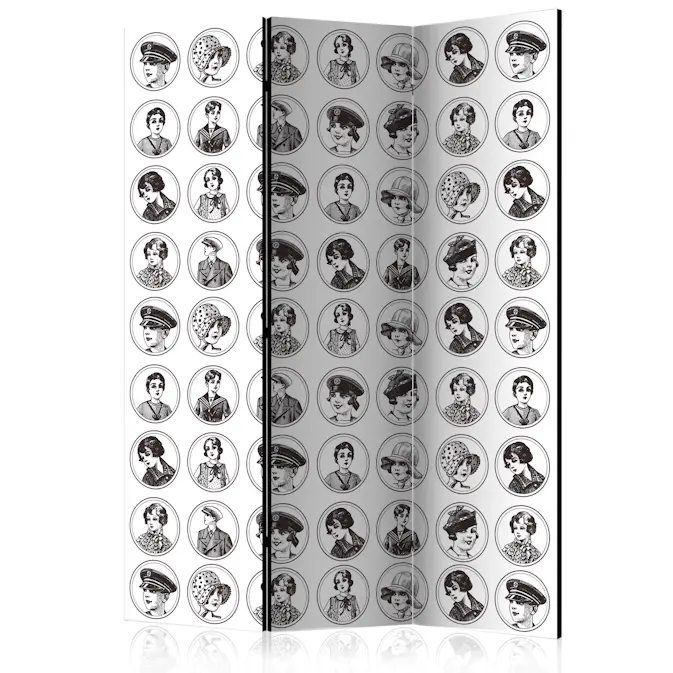 Rumsavdelare Skärmvägg Arkiio 20s&30s 135x172 cm