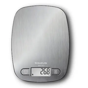 Köksvåg Taurus Easy Inox Precisionsvåg med Tara-funktion