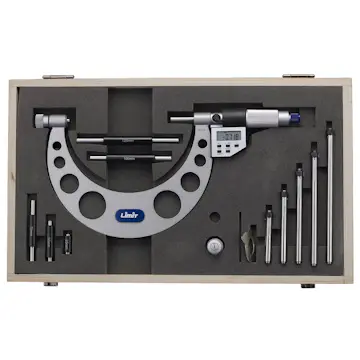 Mikrometer Limit Elektronisk, Med Insatskolvar